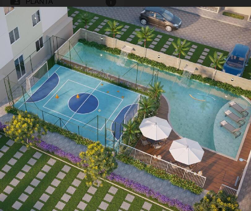 Apartamento Apto Com Varanda E Vista Mar Em Clube