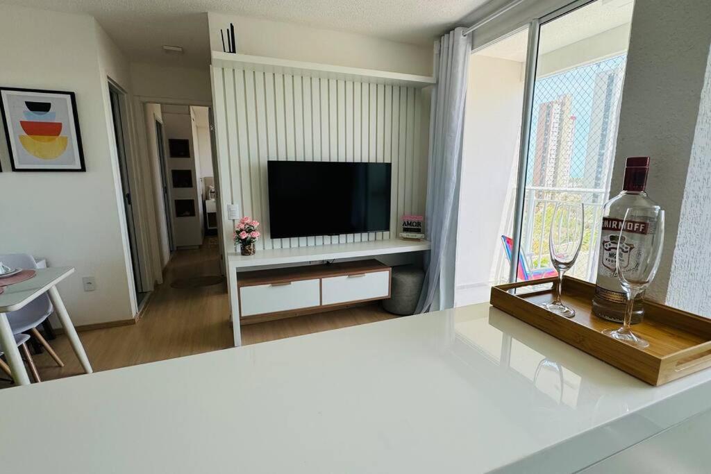Apto Com Varanda E Vista Mar Em Clube Apartamento Fortaleza (Ceara)